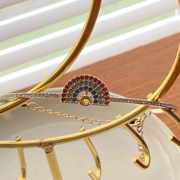 Swarovski Rainbow Bracelet & Earring Set - Picture 1 of 6